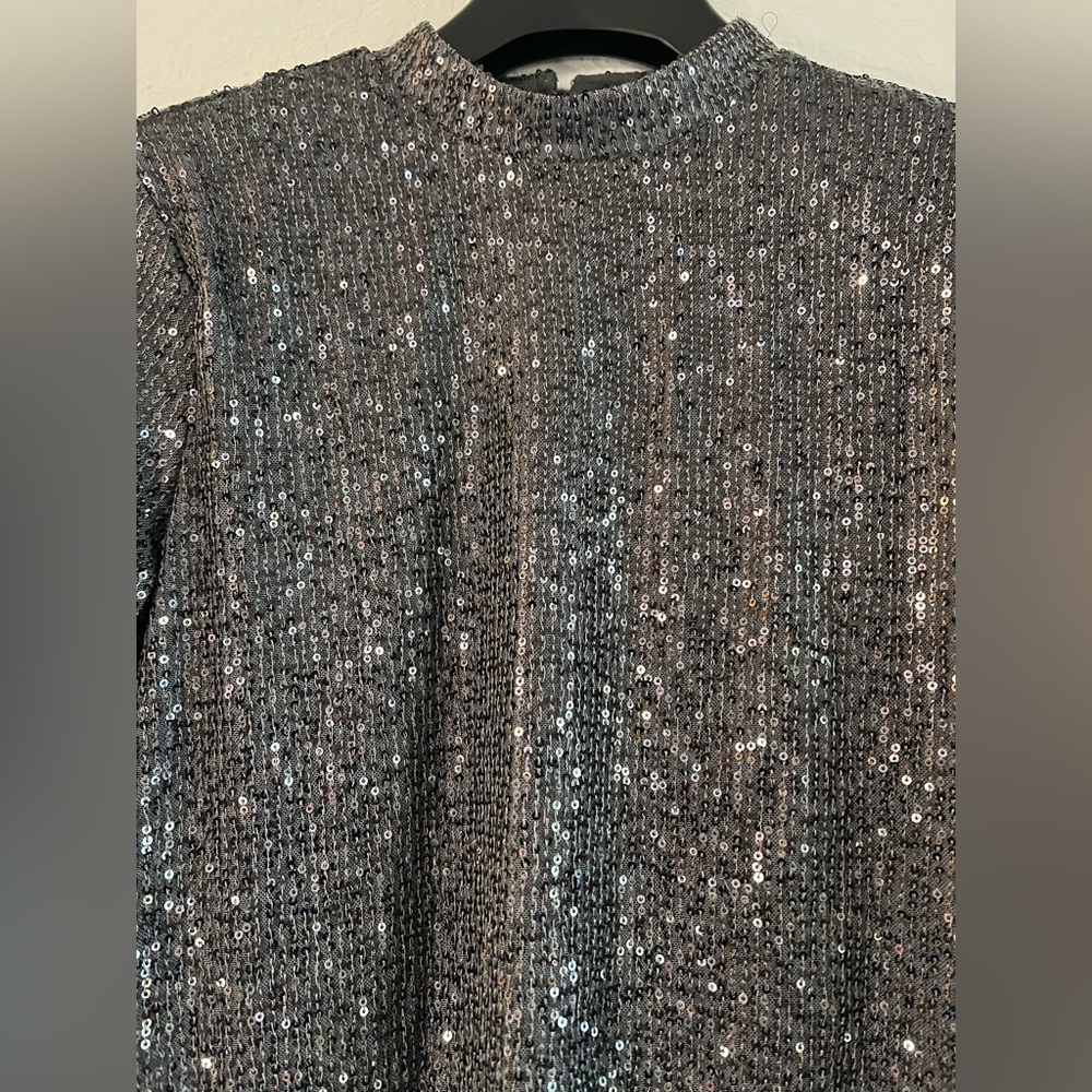 MNG Sparkling Sequin Top